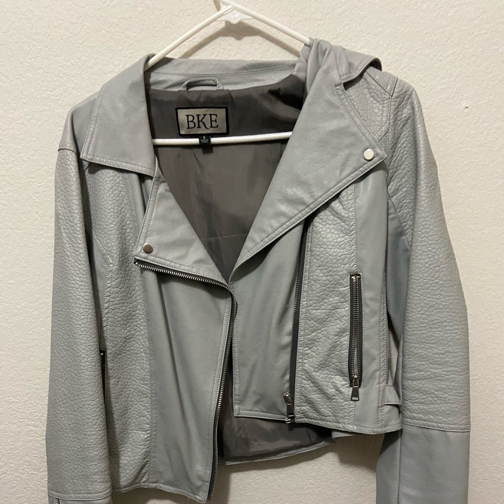 Vegan leather jacket